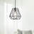 1 - Light Dark Bronze Single Pendant