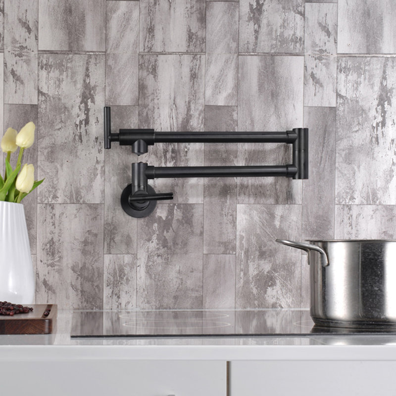 sumerain S6113X-6111 Kitchen Faucet Side Spray, Matte Black