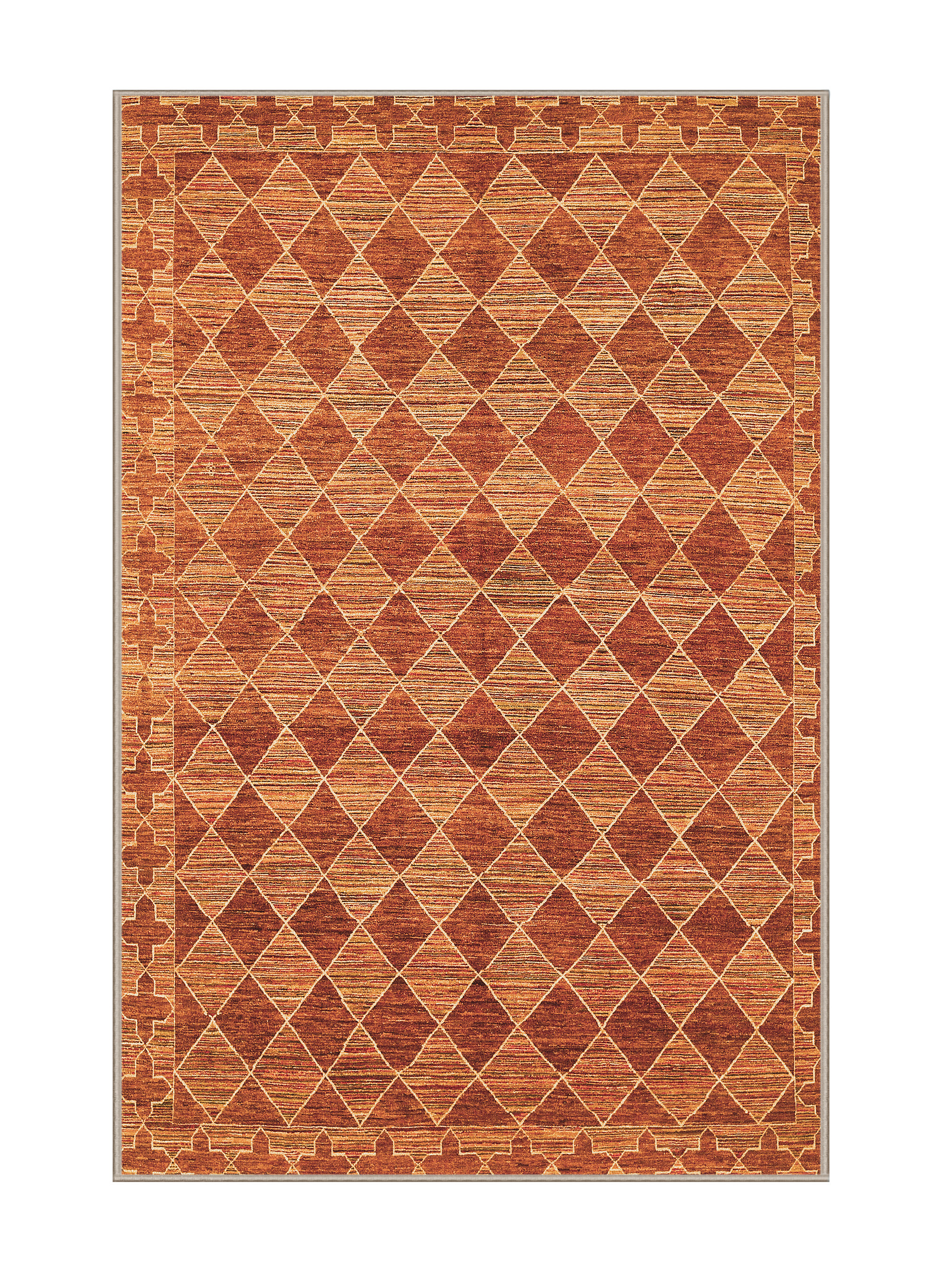 Foundry Select Sheera Geometric Machine Woven Chenille/Polyester Area ...