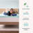  3" Cooling Gel and Green Tea Memory Foam Mattress Topper - Queen-1147846540-1147846545
