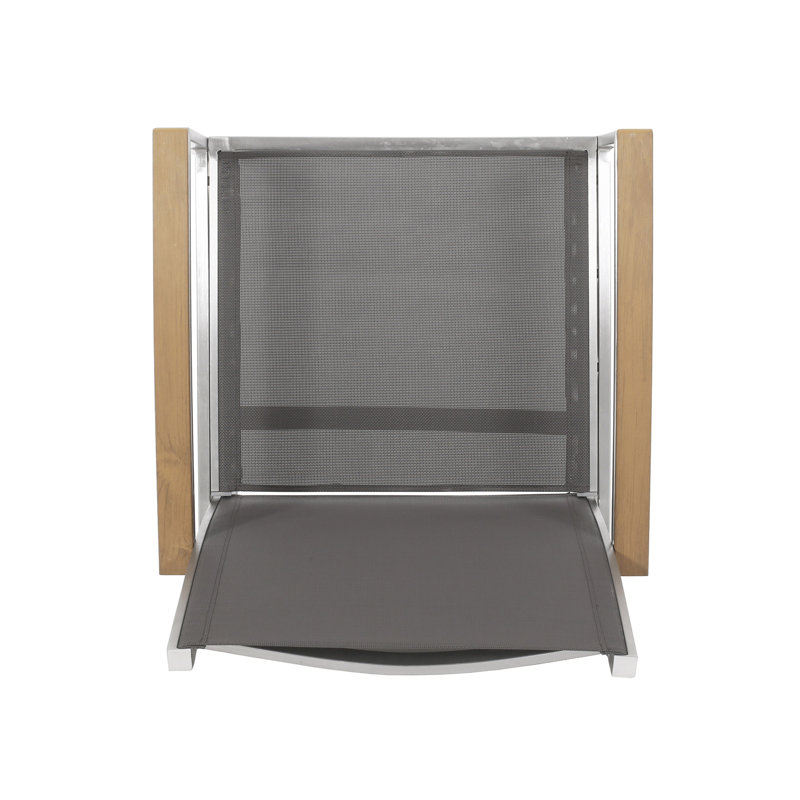 Chaise de salle à manger GLASGOW, Silver