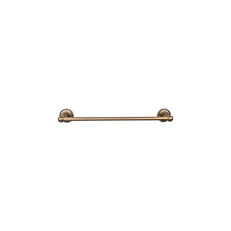Edwardian Bath Single 32 1/2" Wall Mounted  Towel Bar, German Bronze