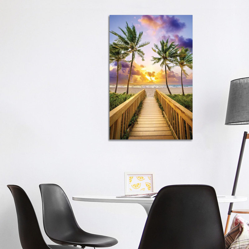 Morning Mood In Paradise, Florida 1 Piece Wall Art on Canvas, 101.6 cm H x 66.04 cm W