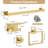 5 Piece Bath Hardware Set (set Of 5)-118659041
