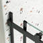 5/16" Tempered Glass Shower Door With Sliding Function - Matte Black, Leakage For Bathroom Space Design