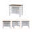 Kitchen Island, Three Concealed Shelves