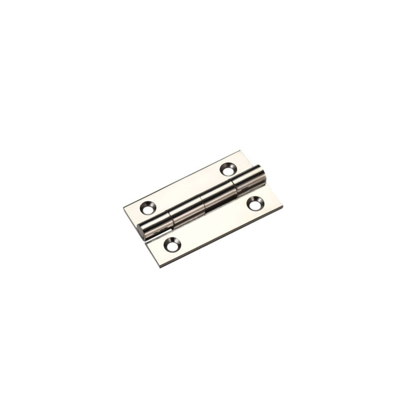 Butt Hinge, Polished Nickel