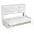 Hideaway Murphy Bed Set With Sofa, Built-In Storage Shelves And LED Lighting-116501868