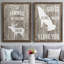 Lodge Pun I - ensemble de 2 reproductions d'art textuel sur toile-1825622833-1825622839