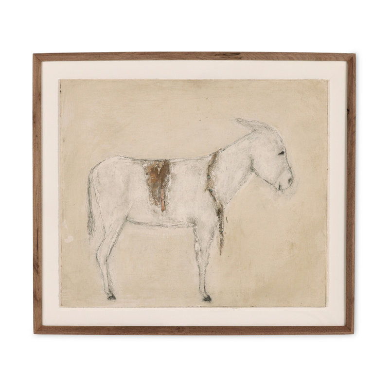 Burro Bestow By Paul Meyer, H 41.5" x W 48"