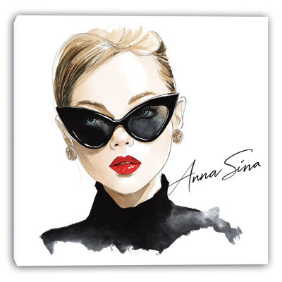 Art mural sur toile Cat Eye Glam