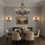 Noble 2-Light Rustic Black Wall Sconce