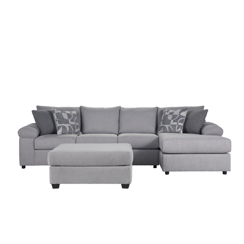 Repose-pieds Hughes Furniture 13500, Cush Nickle