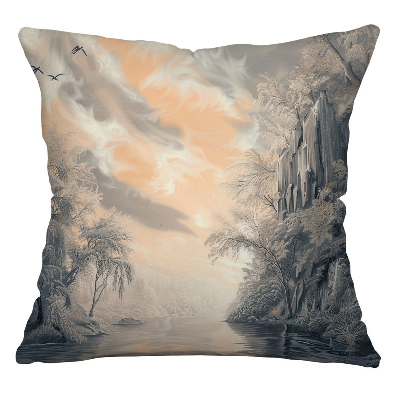 Coussin Winter, H 16 po x l 16 po