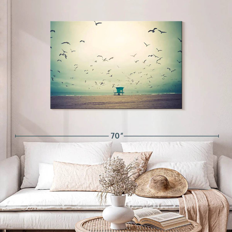 Gillard Huntington Seagulls, H 30 po x l 45 po