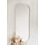 Delmarie Metal Oval Mirror