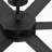  Brawn 64 inch Indoor/Outdoor Ceiling Fan with LED CCT Select Light Kit and Remote Control - Black with Black blades-98423953-98423952