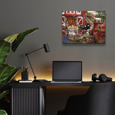 «Wise Acres Farm» par Bigelow, illustrations sur verre acrylique