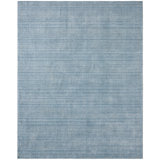 Naschmark Hand Loomed Striped Area Rug in Blue