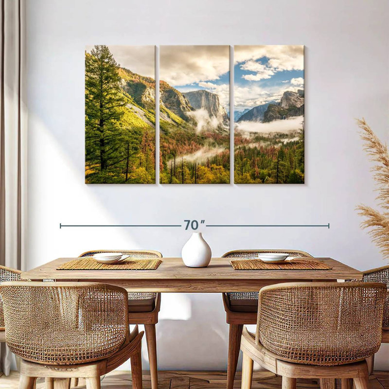Alvord Scenic Yosemite Valley, H 36 po x l 57 po