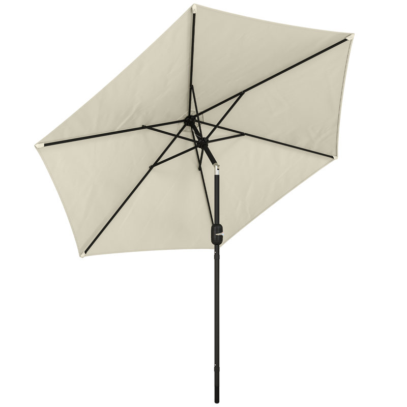 265cm Market Parasol, Cream