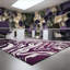 Tapis mauve touffeté à la main Ailey-1855112388