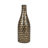 Hatto Textured Glass Vase with Circular Raised Pattern and Narrow Neck for Decorative Display and Modern Accent Styling in Living Room or Entryway Shelf Decor-93457095-93457099