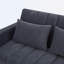 Causeuse avec accoudoirs carrés de 55,9 po-99903365