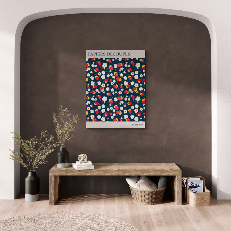 Papiers Découpés - Wrapped Canvas Art Prints, 31 cm H x 21 cm W