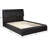 Upholstered Bookcase Storage Bed