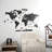 3D Wooden World Map Wall Art – Handcrafted Multilayered Design-401425441-353158366