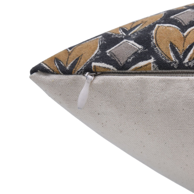 Housses de coussin décoratives en lin de 26 po x 26 po Artisan, H 26 po x l 26 po
