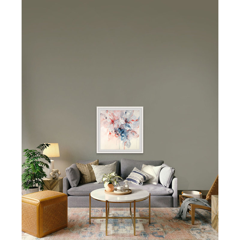 Emoting Blooms 4 Print by Art House Studios, 25" H x 25" W x 1" D