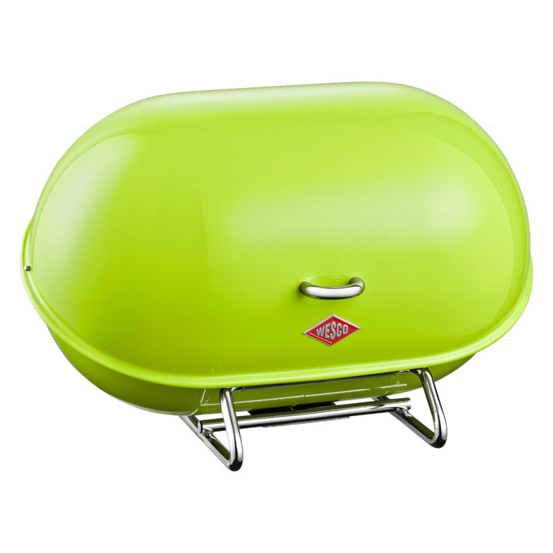 Single Breadboy Bread Bin, Lime Green