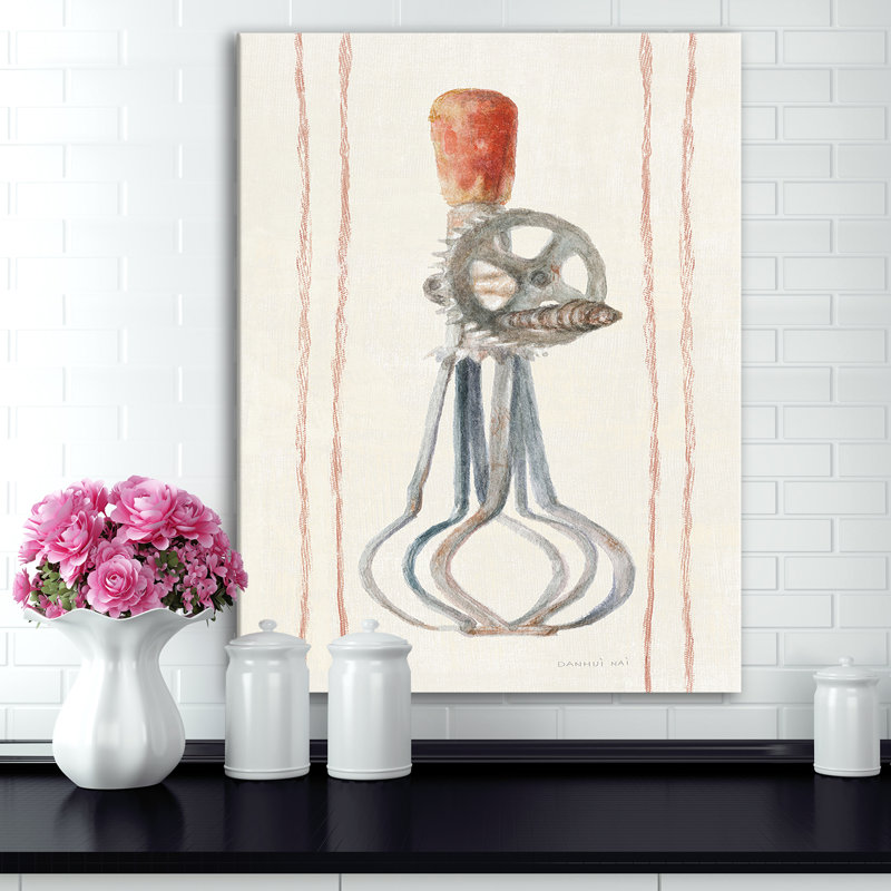 «Farm Kitchen II», reproduction d'art, H 46 po x l 36 po x 1,5 po, Toile tendue
