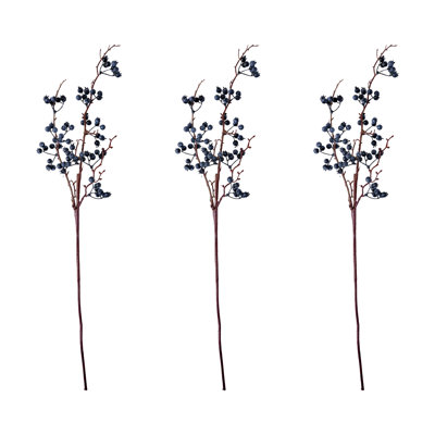 32" Artificial Blueberry Spray