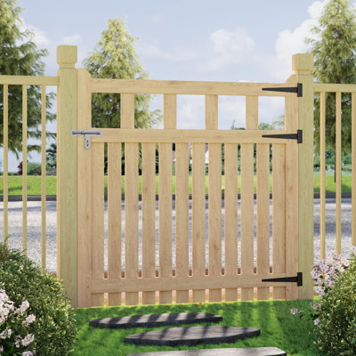 Bargman Gate Fencing with 1 Panel(s) Included