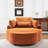 51.2" Oversized Recliner Chair Upholstered Sofa With Storage Ottoman-1081161933