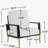 Upholstered Accent Armchair