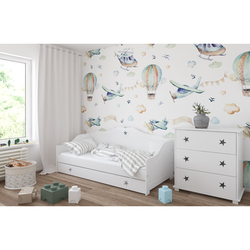 Tomaso European Single (90 X 200 Cm) Cabin Bed with Storage Included, 94 x 204 cm