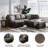 Lohan 2-Piece Sleeper Sectional With Chaise