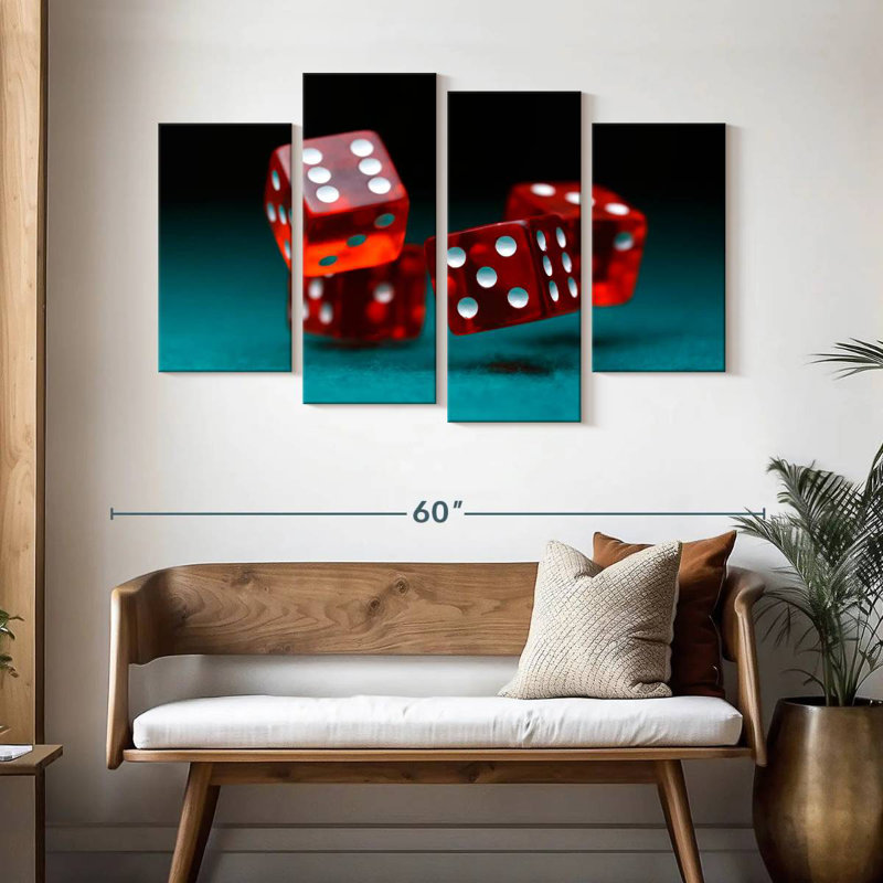 Senne Rolling Dice, H 32 po x l 52 po