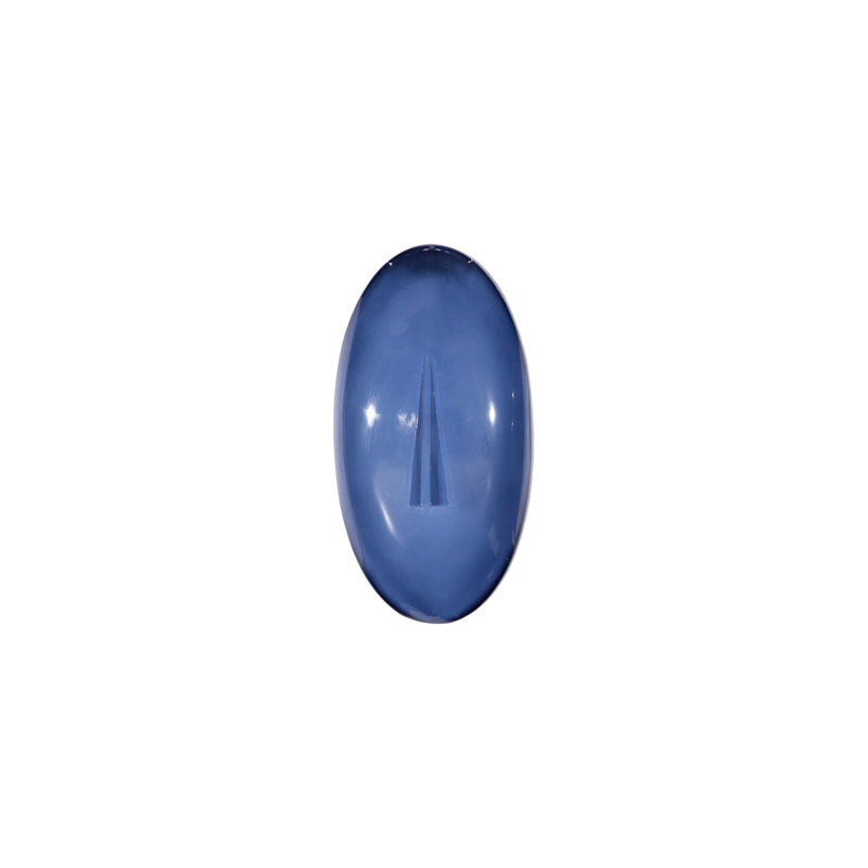 Oval Cycladic Wall Art, Blue, Blue