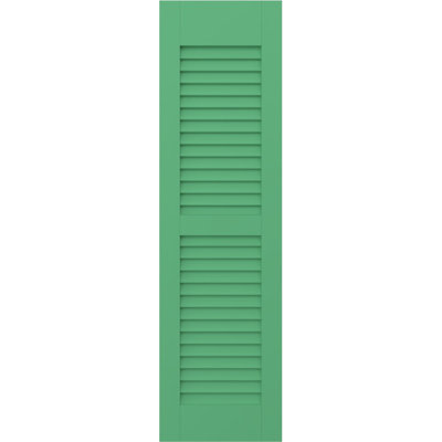 Americraft Two Equal Louver Shutters (Per Pair)
