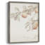 Impression florale vintage encadrée XL - bois massif-1400349782