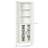 Kleankin Tall Bathroom Storage Cabinet With 3 Tier Shelf-721978408-721978414