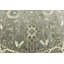 Tapis oriental taupe à motif floral Osh Chobi Peshawar-1674678626