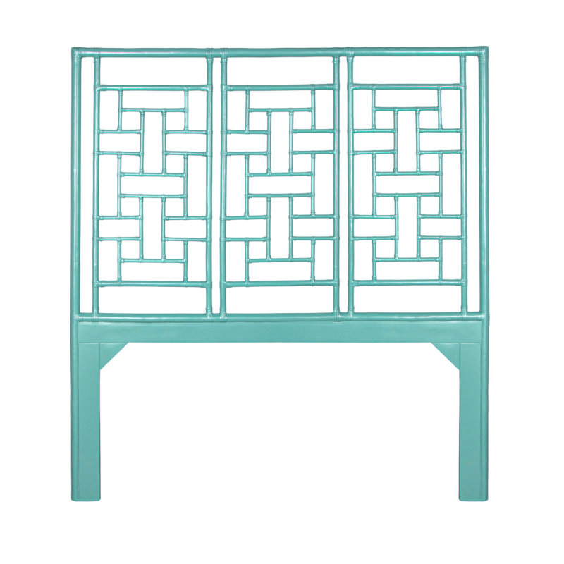 Ohana Low Profile Standard Bed, Queen, Turquoise