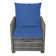 Ensemble de conversation pour terrasse 2 personnes avec coussins et repose-pieds Mapleview