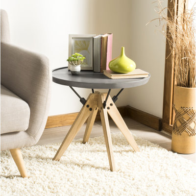 Table de bout à tréteaux Kyla